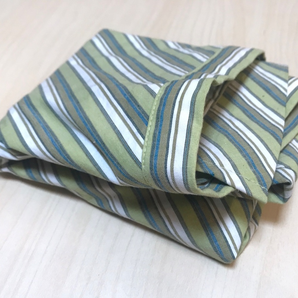 Pencil Skirt.BCBG/To The Max!. size 7.Striped Green/blue/white.EUC